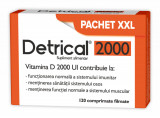 Detrical Vitamina D3 2000 UI, 120 comprimate, Zdrovit