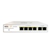 Switch Wi-Tek, 4x10/100/1000Mbps RJ45, 4x802.3af/at PoE+, capacitate 12Gbps-WI-PCES306G V2 SafetyGuard Surveillance