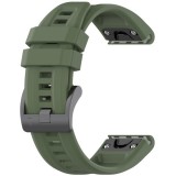Curea pentru Garmin Fenix 5/5 Plus 6/6 Pro/7/Forerunner 935/945/955/Approach S60/S62 - Techsuit Watchband QuickFit 22mm (W060) - Dark Green