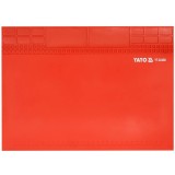 Yato YT-82468 - Covoras silicon pentru statie de lipit 350x250 mm