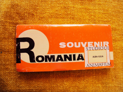 Diapozitive souvenir romania studioul animafilm diacolor 1969 RSR ORASE foto