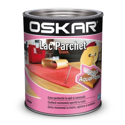 Lac pentru parchet Oskar Super Parchet, transparent foto