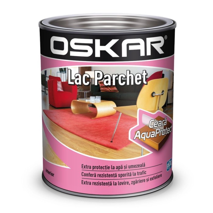 Lac pentru parchet Oskar Super Parchet, transparent