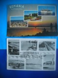 HOPCT LOT NR 267 LITORALUL MARII NEGRE -CT -2 CARTI POSTALE-RPR-CIRCULATE