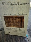 Seminarii de teorie literara. Poezie, Roman, critica - Ion Vasile Serban