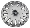 Capace Roti Toyota R16, ABS, Gri/Negru, Set 4 Bucati. Compatibil Universal 15/16 inch. Cod 403