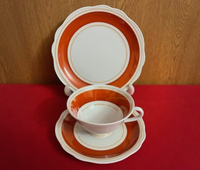 SET DE MIC DEJUN DIN PORTELAN FIN- MARCAJ MF G 1778 foto