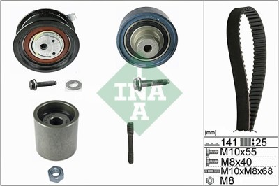 INA 530 0361 10 Set curea de distributie foto