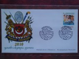 2010-Franta-J.O.Singapoure-F.D.C.-MNH, Nestampilat