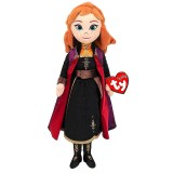 Jucarie din plus si material textil cu sunete Anna, Frozen II, 38 cm, Play By Play