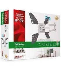Suport TV de perete Barkan 3400LW.W, reglabil, 13&amp;quot;-80&amp;quot;, Alb foto
