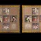 ✅ RO 2006 ,LP 1711a ,&quot;Sfintele Pasti &quot; , ambele T I+T II ,colita 369 I + II ,MNH