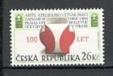 Cehia.2008 100 ani Uniunea Artistilor ARTEL XC.146, Nestampilat