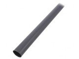 Manșon termocontractabil adeziv negru 24mm 1.2m