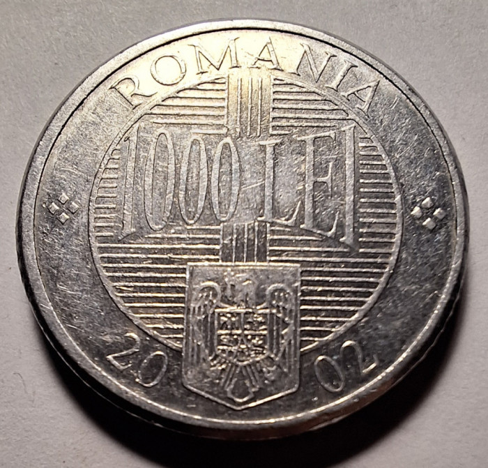 Moneda 1000 lei 2002 (#2)