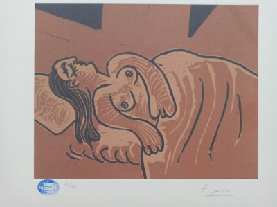 LITOGRAFIE Pablo Picasso foto