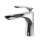 Baterie lavoar baie Brius&trade;, 17 cm, monocomanda, design modern si minimalist, montare pe blat, rezistenta la rugina si coroziune, durabila, usor de ins