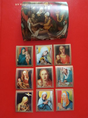 PARAGUAY, PCTURI - COLIȚĂ + SERIE COMPLETĂ MNH foto