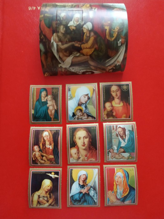 PARAGUAY, PCTURI - COLIȚĂ + SERIE COMPLETĂ MNH