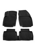 Set covorase auto din cauciuc tip tavita pentru Ford Mondeo IV (2007-2014)