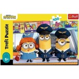Puzzle Trefl Minions la aeroport 100 piese