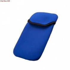 Husa Tablet Material 7inch Albastru/Negru