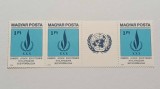 Ungaria 1979 - drepturile omului, triptic neuzata