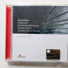 #DD- CD: Schumann - András Schiff – Arabeske, Davidsbündlertänze, pian