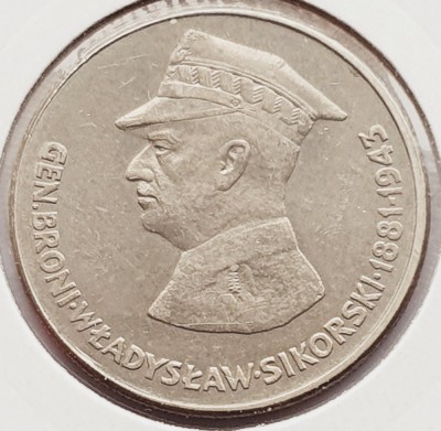 1797 Polonia 50 Zlotych 1981 Generał Władysław Sikorski km 122 foto