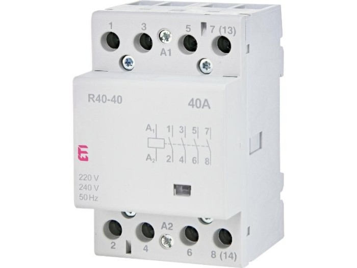 Contactor modular 40A 4ND R40-40 230V Eti 002463410