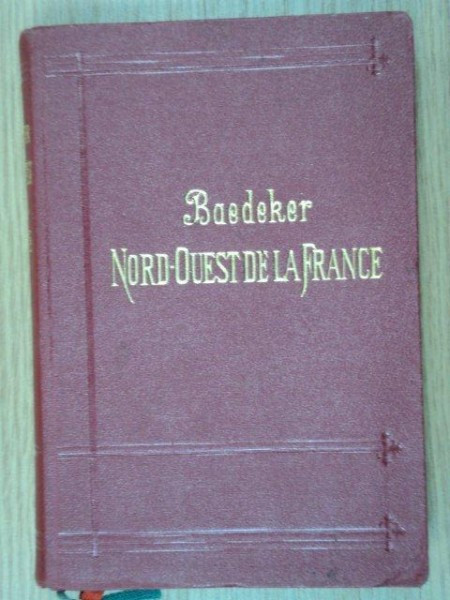 NORD-QUEST DE LA FRANCE-BAEDEKER 1902