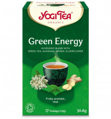 Ceai bio Energie Verde, 17 pliculete 30.6g Yogi Tea foto