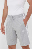 Cumpara ieftin Adidas pantaloni scurți bărbați, culoarea gri, melanj IC9384