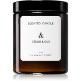 Ambientair The Olphactory Cedar &amp; Oud lum&acirc;nare parfumată (brown) &amp; 135 g