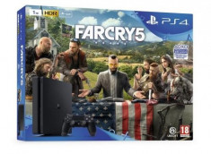 Consola SONY PlayStation 4 Slim 1 TB SH (Second Hand)+ Far Cry 5 foto