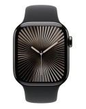Apple Watch Series 10 GPS + Cellular 46mm Slate Titanium, Negru