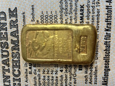 Lingou 110 grame Hong Kong placat aur foto
