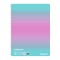 CAIET A4 80 FILE SPIRA PATRATELE PERFORAT COLOR EDITION, PEFC, CULOARE ROZ/MENTA