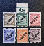 Deutsches Reich (1920&ndash;1921) "Dienstmarke" (3Pf, 5Pf cu Margine 4,00, 10Pf, 20Pf, 50Pf, 100Pf) (MNH cu gumă originală intactă ) BN1