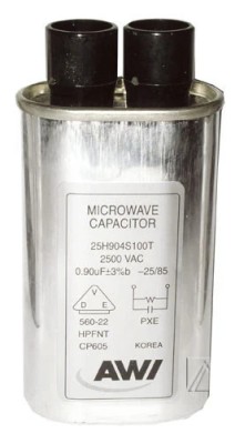 0,90UF-2500V CONDENSATOR MICROUNDE COM foto