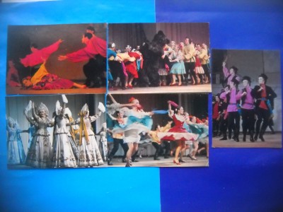 HOPCT LOT NR 1155 RUSIA-COSTUME POPULARE- 17 CARTI POSTALE-NECIRCULATE&amp;#039;&amp;#039; foto
