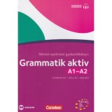 Grammatik aktiv A1-A2 N&eacute;met nyelvtani gyakorl&oacute;k&ouml;nyv - Gyakorl&aacute;s - Hall&aacute;s - Besz&eacute;d - Let&ouml;lthető hanganyaggal - Friederike Jin