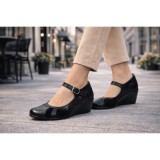 Pantofi Dama Piele Naturala Ciucaleti, Platforma 5cm, Comozi, Casual - Marimi 35-40