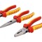 Kit clești 1kVAC pentru lucrări electrice sub tensiune cu geantă