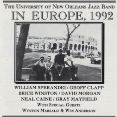 CD The University Of New Orleans Jazz Band &lrm;&ndash; In Europe, 1992 (EX)