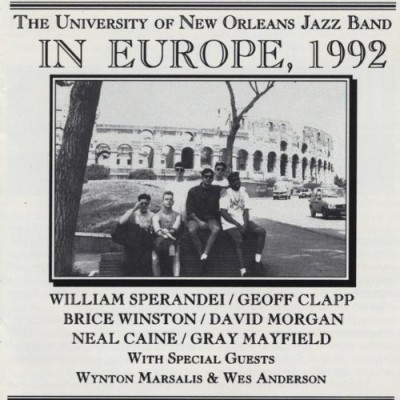 CD The University Of New Orleans Jazz Band &amp;lrm;&amp;ndash; In Europe, 1992 (EX) foto