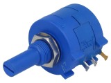 Potențiometru axial multiturn 10k&Omega; linear