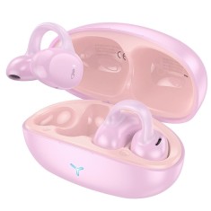 Casti Wireless Bluetooth Hoco TWS EW57, Roz foto