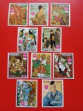 PARAGUAY, EXPO OSAKA PICTURI - SERIE COMPLETĂ MNH