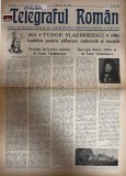Telegraful Roman nr. 19-20 Mai 1981, Foaie Religioasa, Brosata, Stare Buna, Limba Romana, 42x30cm
